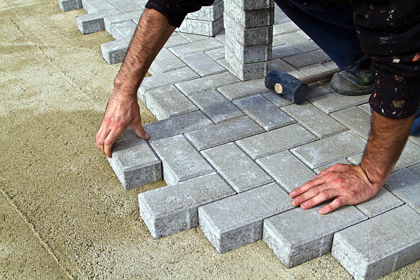 Residential Paver Driveway in Dewitt, MI